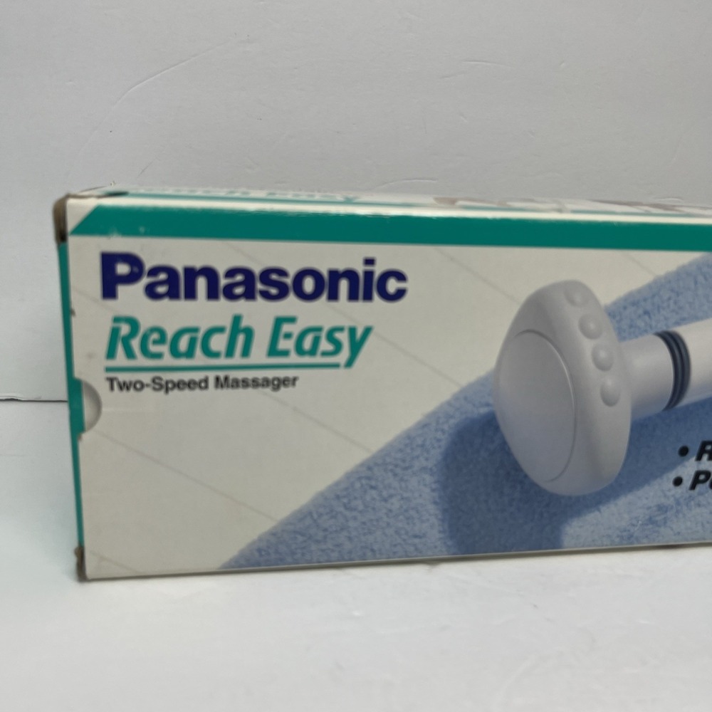 Panasonic Reach Easy Massager Portable White Curved EV290 Vintage -Excellent